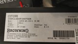 new Browning Citori Hunter Grade I 410 28" bbl 3" 3 chokes full , mod, IC new in box - 24 of 24