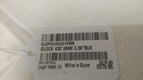 new GLK 43X MOS 9MM PST 10RD B FS NEW IN HARD CASE - 16 of 16