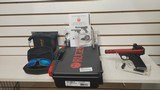 Ruger Mark IV 22/45 Lite Red Anodized Finish .22 LR 43946 new in box 2 in stock Leupold glasses included - 1 of 17