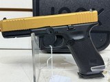 new GLK 17G5 9MM 17RD GOLD SLIDE ACG-57017 new in box - 2 of 13