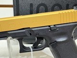 new GLK 17G5 9MM 17RD GOLD SLIDE ACG-57017 new in box - 5 of 13