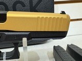 new GLK 17G5 9MM 17RD GOLD SLIDE ACG-57017 new in box - 12 of 13