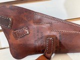 used Colt Police Positive 38 S&W 4" bbl6 shot leather holster good condition - 15 of 15