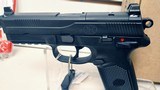new FNM FNX-45 TACT 45AP 10RD de-cocker BLK new in box softcase reduced must sell - 3 of 16