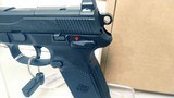 new FNM FNX-45 TACT 45AP 10RD de-cocker BLK new in box softcase reduced must sell - 6 of 16
