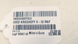 Used Krieghoff K-32 12 Gauge 28