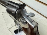 Used Smith & Wesson 629 44Mag, 6" barrel, wood grips Stainless steel. - 9 of 18
