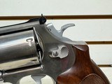 Used Smith & Wesson 629 44Mag, 6" barrel, wood grips Stainless steel. - 3 of 18