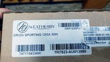 new WBY ORION SPORTING 12M/30MC new in box - 25 of 25