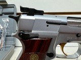 Used Browning 9mm Hi Power Single Action Pistol Silver Chrome, 2 Mags, Original Box. - 13 of 17