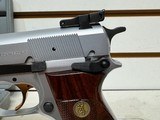 Used Browning 9mm Hi Power Single Action Pistol Silver Chrome, 2 Mags, Original Box. - 4 of 17