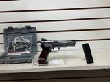 Used Browning 9mm Hi Power Single Action Pistol Silver Chrome, 2 Mags, Original Box. - 9 of 17