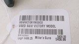 Used Smith & Wesson Victory Model, 6-shot, 38 s blued, Revolver, wood grips, no box. - 24 of 24