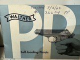lightly used Walther PP 380 4" bbl original box 2 mags very good condition - 3 of 19