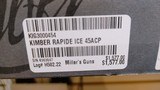 new Kimber 1911 Rapide Ice .45 ACP 5.5" Bbl 8rd Optics Ready Stainless Steel/Blue Pistol 3000454 - 21 of 21