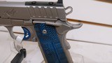 new Kimber 1911 Rapide Ice .45 ACP 5.5" Bbl 8rd Optics Ready Stainless Steel/Blue Pistol 3000454 - 4 of 21