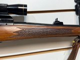 used Winchester Model 70 30-06 22" bbl Leupold 3x7 scope leather strap good condition - 22 of 25
