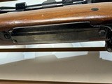 used Winchester Model 70 30-06 22" bbl Leupold 3x7 scope leather strap good condition - 15 of 25