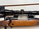used Winchester Model 70 30-06 22" bbl Leupold 3x7 scope leather strap good condition - 24 of 25
