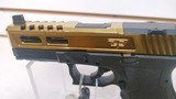 used PSA Dagger Custom 9mm3 3/4" bbl 1 mag very good condition gold/black - 6 of 19
