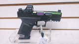 Used SCT 19Custom BLK/GRN9mm MOA plate tools Holosun optic included very good condition - 12 of 19