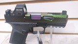 Used SCT 19Custom BLK/GRN9mm MOA plate tools Holosun optic included very good condition - 16 of 19