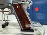 Used Springfield Champion 1911 Pistol PX9142LP, 45 ACP, 4 in Bull, Cocobolo Wood Grip, Stainless Finish, Tritium 3-Dot Sights, 7 Rd, 2 Mags - 3 of 17