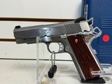 Used Springfield Champion 1911 Pistol PX9142LP, 45 ACP, 4 in Bull, Cocobolo Wood Grip, Stainless Finish, Tritium 3-Dot Sights, 7 Rd, 2 Mags - 2 of 17