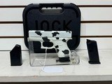 NEW Cow pattern, Glock 43 Black & White 9MM ACG-57089