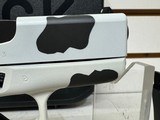 NEW Cow pattern, Glock 43 Black & White 9MM ACG-57089 - 17 of 18