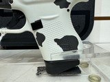 NEW Cow pattern, Glock 43 Black & White 9MM ACG-57089 - 2 of 18