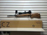 USED RARE CZ 452-2E ZKM, 22lr, Millett 4-16x50 scope, original box, 1lb trigger pull, 20" barrel
