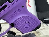 Ruger LCP Ruger Lady Lilac Talo Edition 380 ACP 736676037254 - 3 of 15