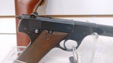 used Hi-Standard Model H-D Military 22LR 7" bbl 1 original mag leather holster good condition - 18 of 25