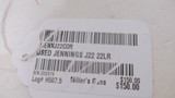 Used Jenning J22 22LR 2 1/2" bbl original box extra mag 2 total good condition - 18 of 18