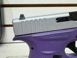 Like New Never Fired Glock 42 Purple 380 ACP 850386008523 - 12 of 17