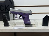 Like New Never Fired Glock 42 Purple 380 ACP 850386008523 - 2 of 17
