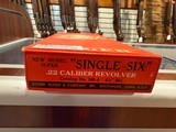 USED Ruger Single Six - w/.22lr and .22wmr cylinders - Consignment - 7 of 7 USED Ruger Single Six - w/.22lr and .22wmr cylinders - Consignment - 7 of 7