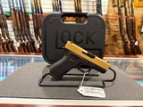Glock 43X - Gold slide