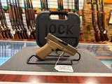 Glock 43X - Davidsons Dark Earth