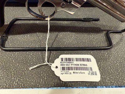 USED Colt Python 4.25