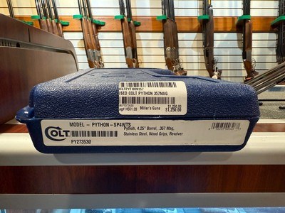 USED Colt Python 4.25