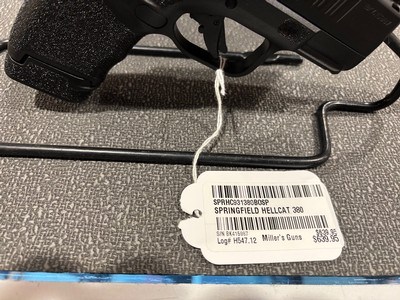 Springfield Armory Hellcat 380 w/ optic - Image 3 of 4
