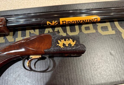 Millers Exclusive Browning 425 Grade 6 3 Barrel Set with Negrini Case