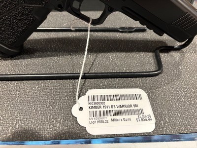 Kimber 1911 DS Warrior 9mm - Image 3 of 4