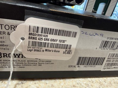 Millers Exclusive Browning 425 American Sporter Grade 6 12ga/32 Gray - Image 8 of 8