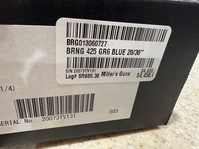 Millers Exclusive Browning 425 American Sporter Grade 6 20ga/30 Blue - Image 7 of 8