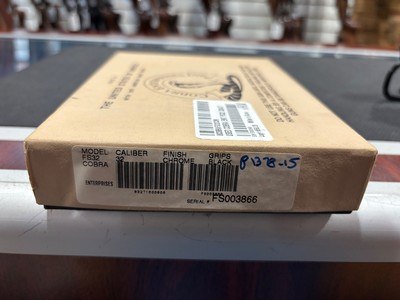 USED Cobra Enterprises FS32 - NEVER FIRED - Consignment - Image 4 of 4