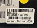 Browning 425 American Sporter - Millers Exclusive- Grade 6 - Blued - 3 barrel set - Image 12 of 13