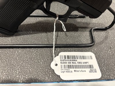 Glock 43X COA - 15 round version - Image 3 of 4